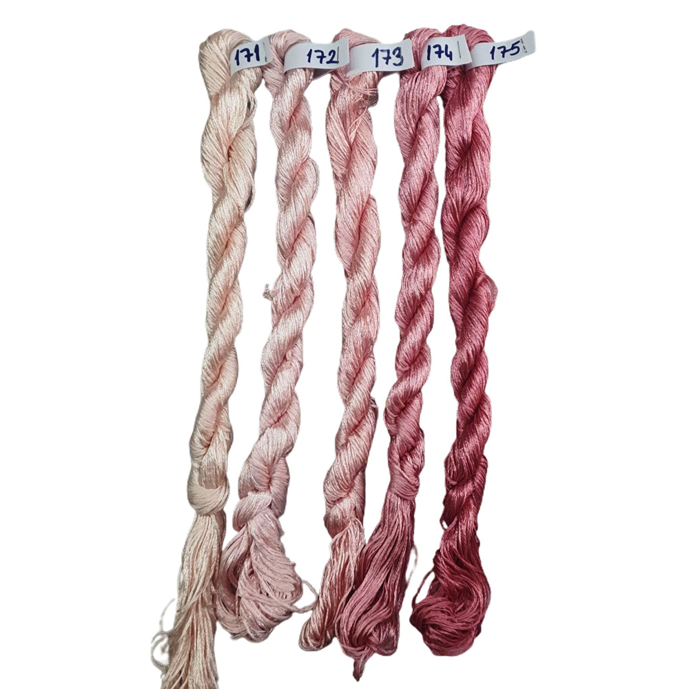 Nakışlık Çamaşır İpeği İpliği No 172 Bordo 5/2