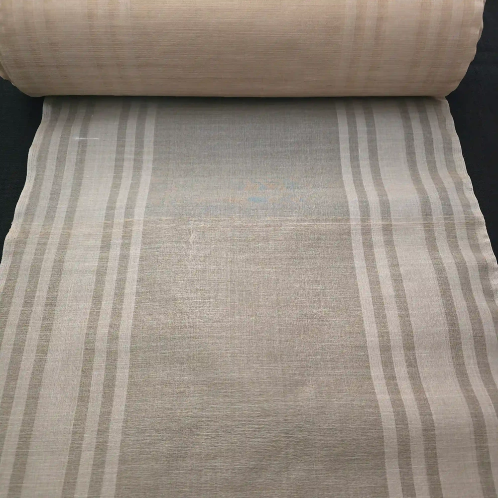 Yöresel Nakışlık Kök Boyalı İpek Bej 45 Cm