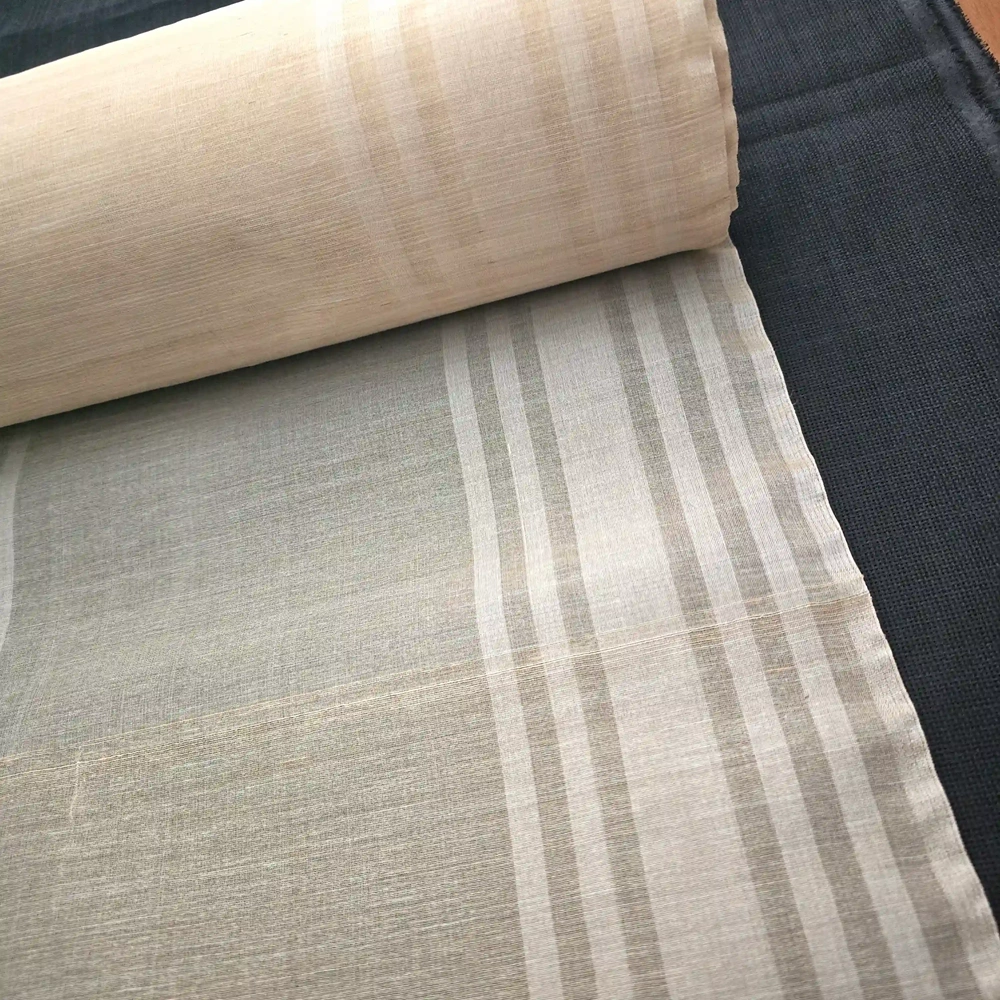 Yöresel Nakışlık Kök Boyalı İpek Bej 45 Cm