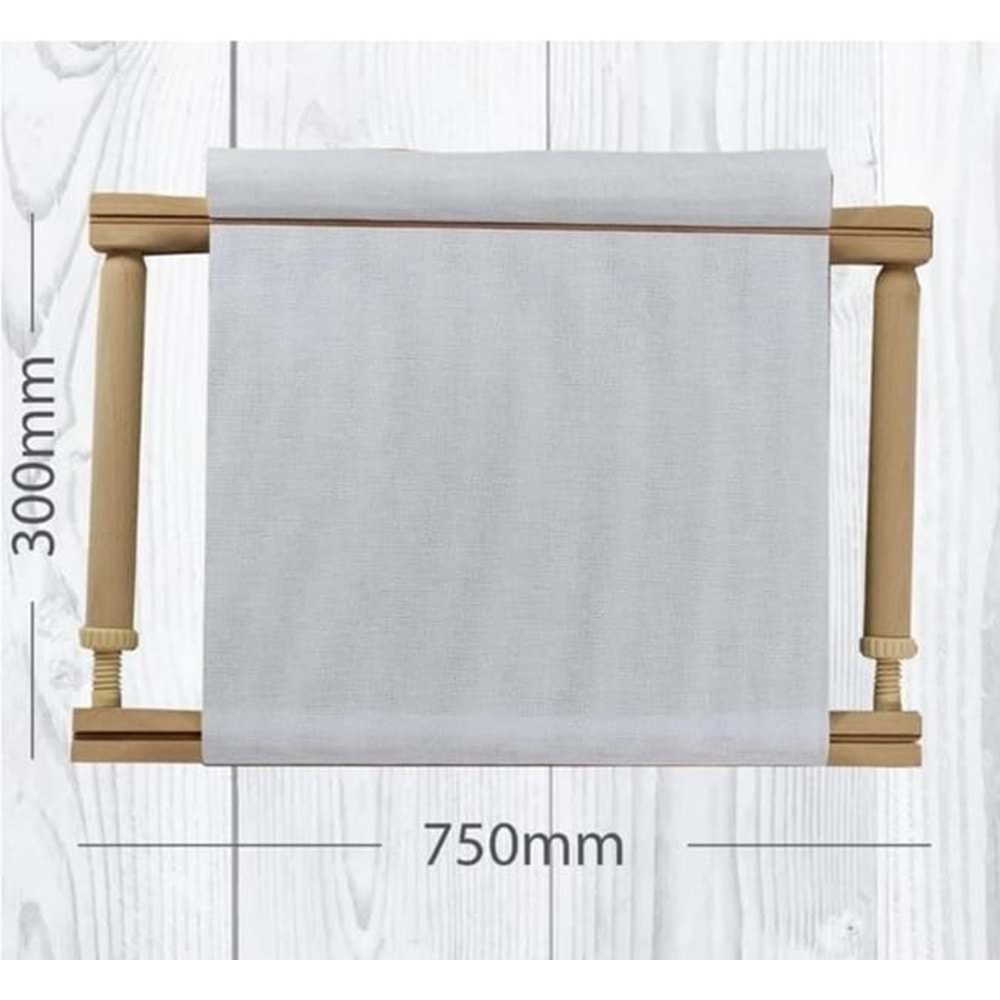 Nurge Ayarlı Nakış Çerçevesi 30*75 Cm