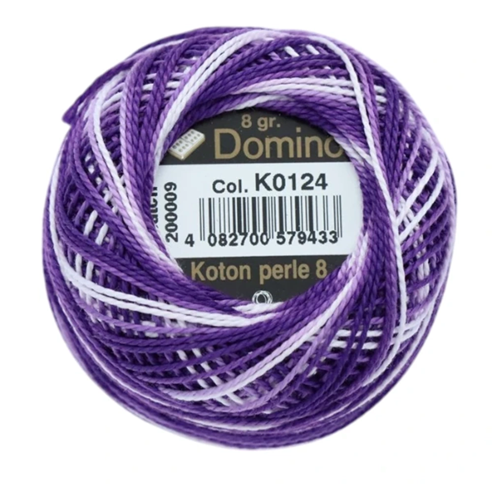 K0124 Domıno Ebruli Yumak 8 No