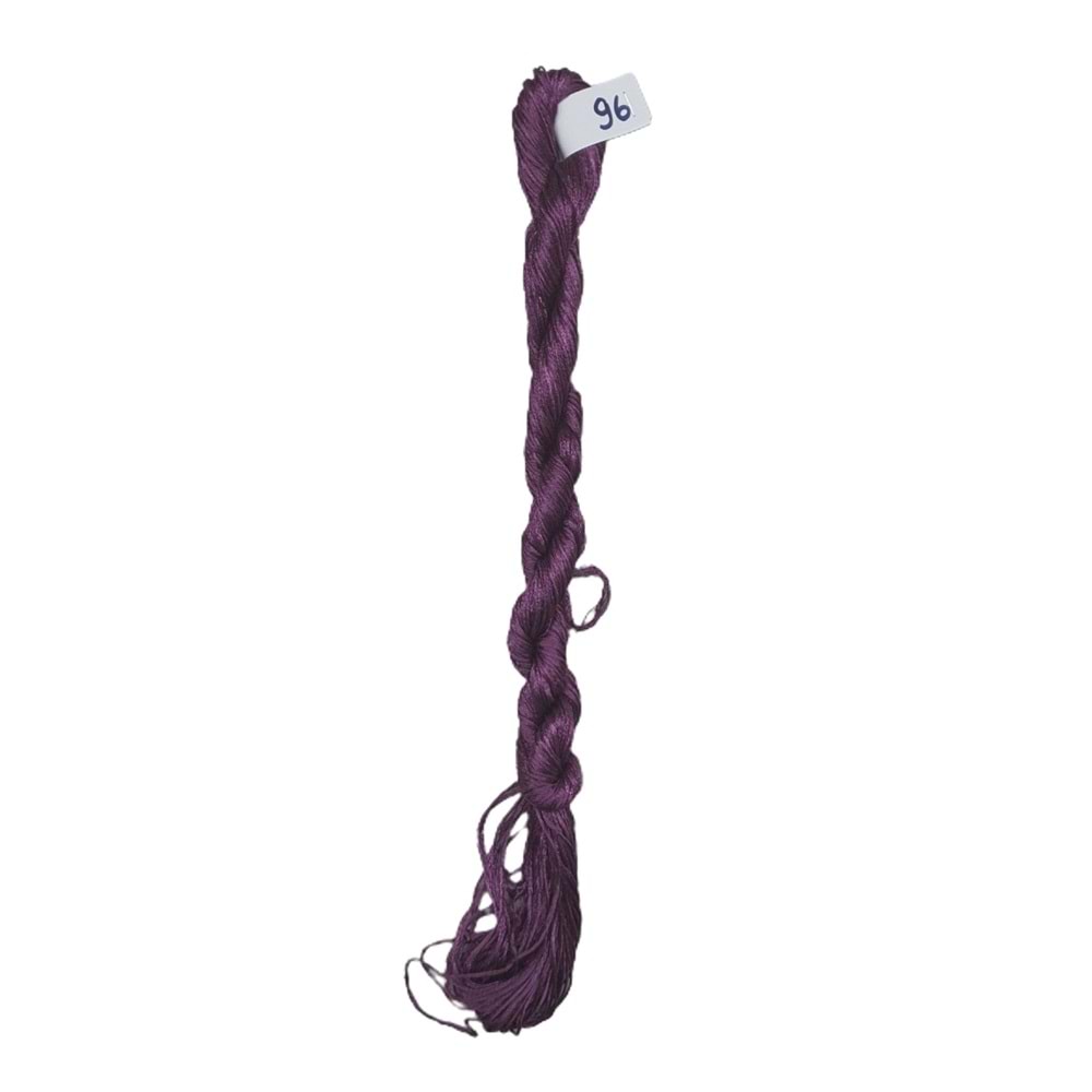 Nakışlık Çamaşır İpeği İpliği No 96 Lila 5/5