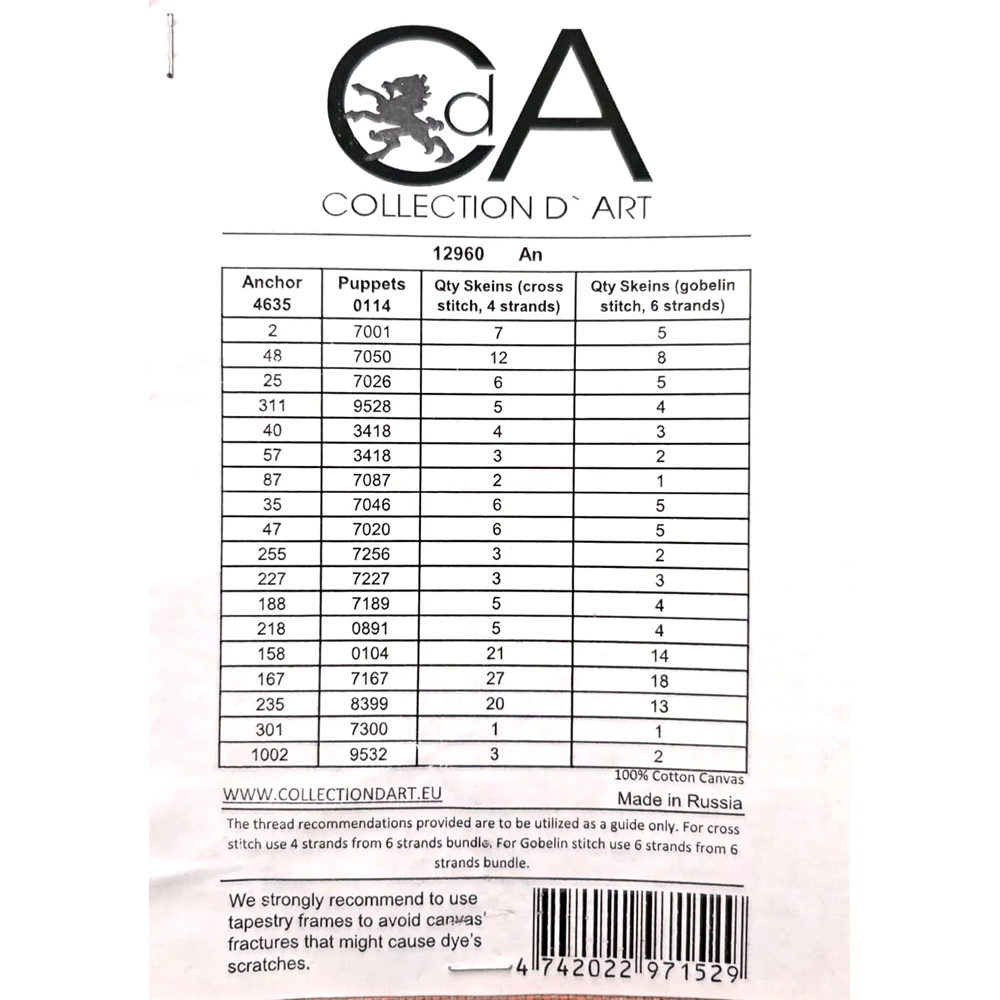 Baskılı Goblen Pano Collection Dart 12960