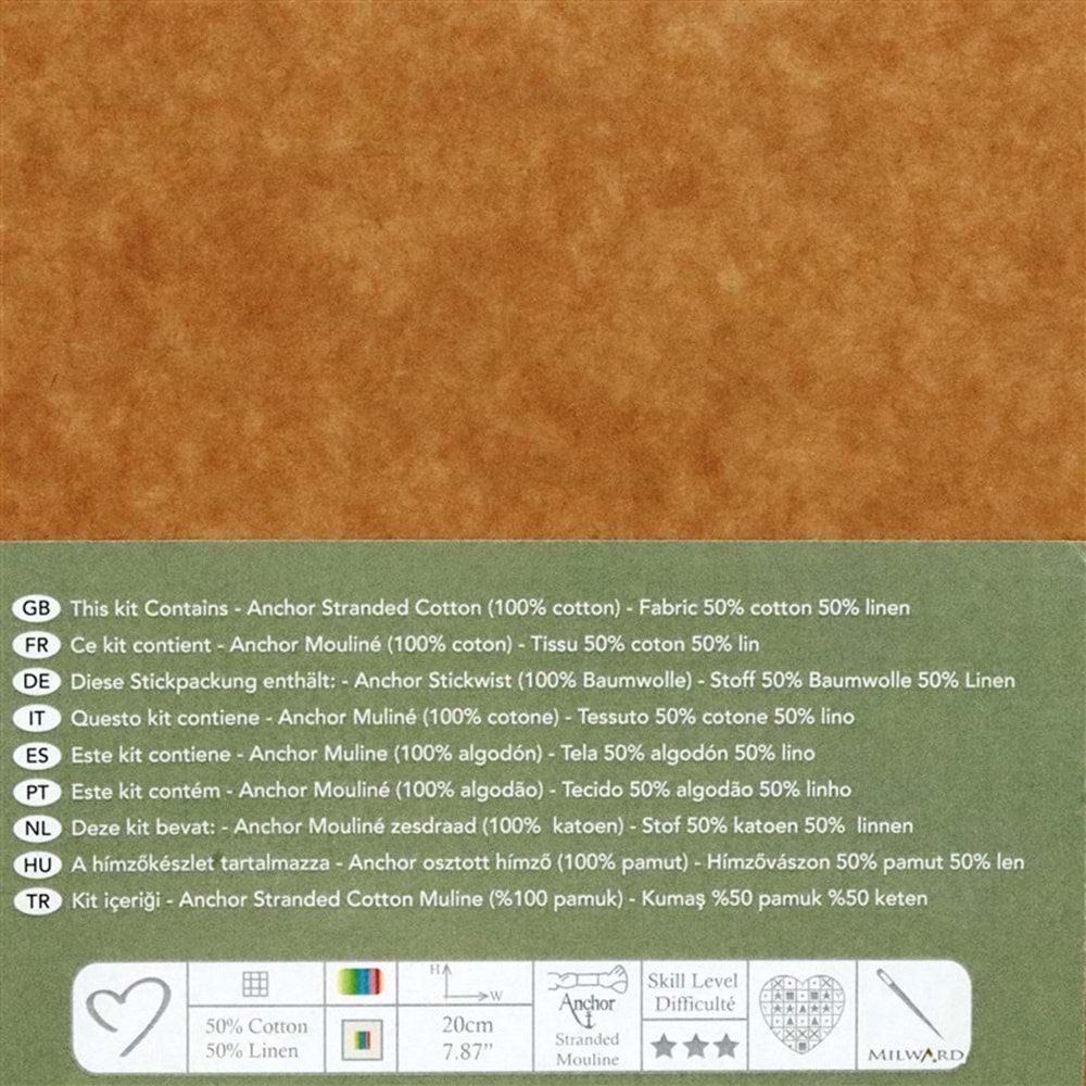 Kanaviçe Kit Dcf008 20 Cm