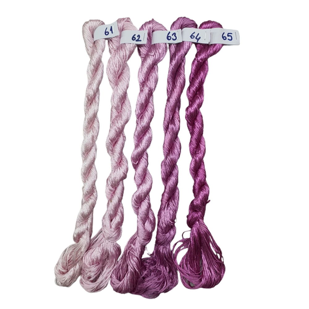 Nakışlık Çamaşır İpeği İpliği No 61-65 Menekşe Pembesi