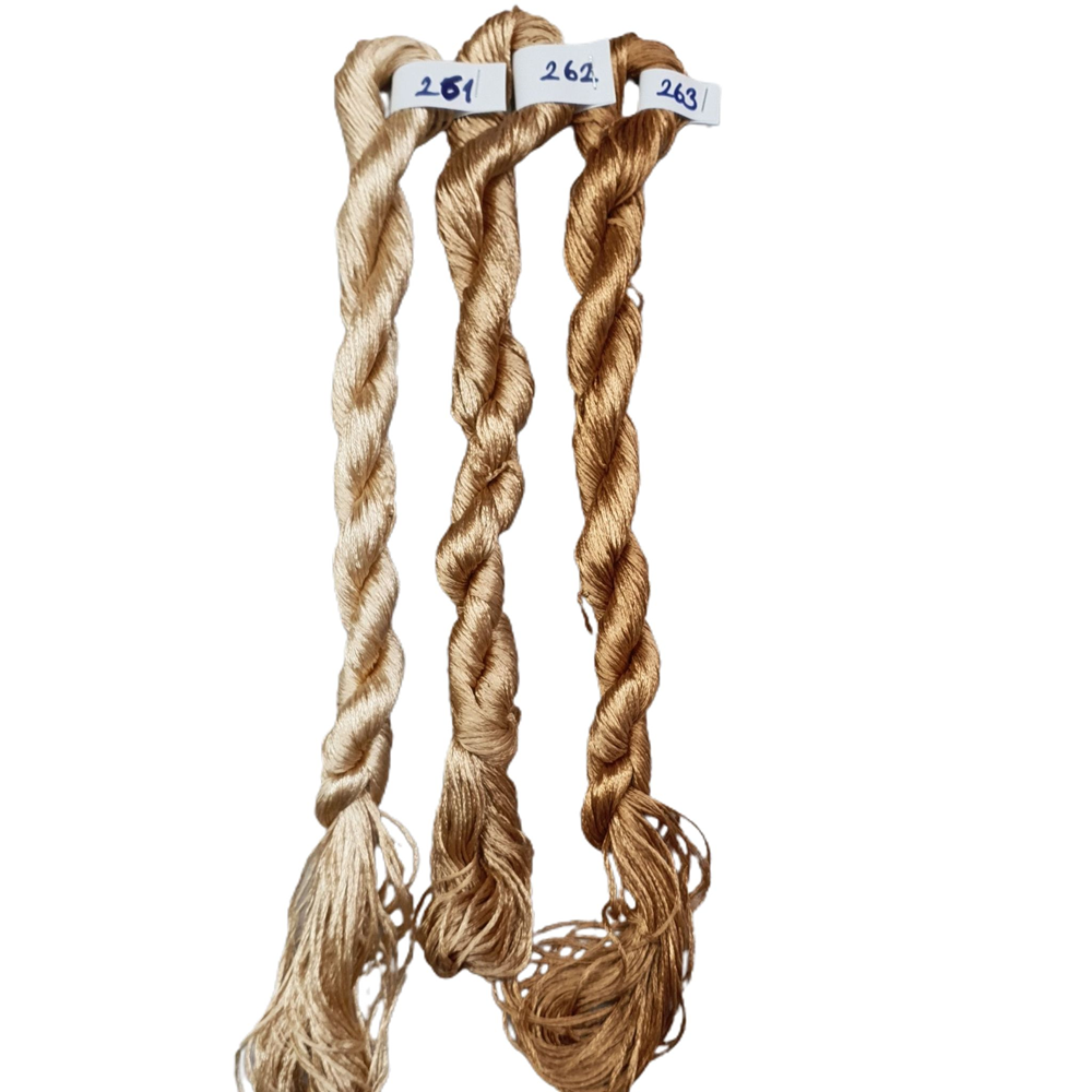 Nakışlık Çamaşır İpeği İpliği No 261-263 Bal Köpüğü