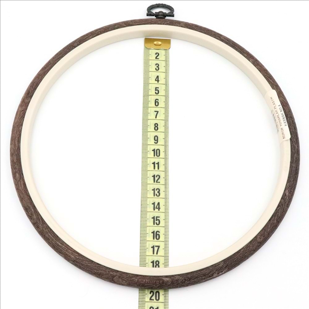 Nurge Yuvarlak Plastik Kasnak No:4