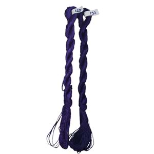 Nakışlık Çamaşır İpeği İpliği No 130 Menekşe Moru 2/2