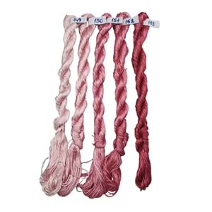 Nakışlık Çamaşır İpeği İpliği No 150 Şeker Pembe 5/2