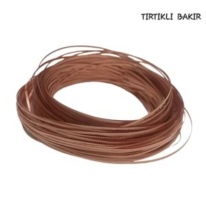 Tel Kırma Eskitme Tırtıklı 50 Mt Bakır