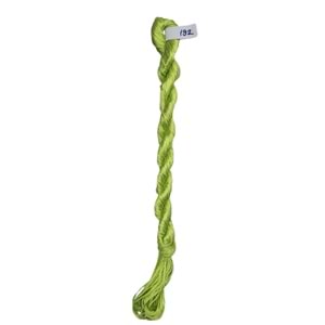 Nakışlık Çamaşır İpeği İpliği No 192 Limoni Yeşil 3/1