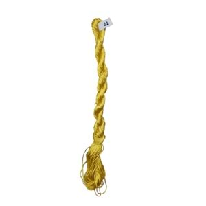 Nakışlık Çamaşır İpeği İpliği No 22 Limon Sarısı 6/6