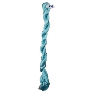 Nakışlık Çamaşır İpeği İpliği No 279 Metalik Mavi 5/2