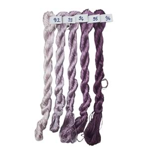 Nakışlık Çamaşır İpeği İpliği No 92 Lila 5/1