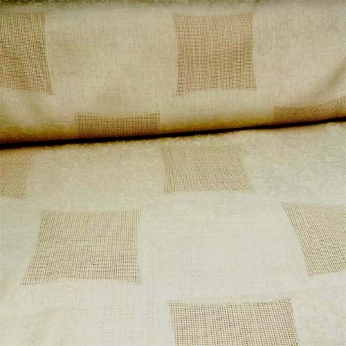 Linen Jakar Şal Desen 2515-160 Cm Bej