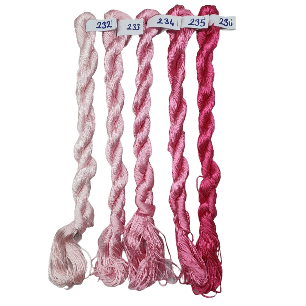 Nakışlık Çamaşır İpeği İpliği No 236 Canlı Pembe 5/5