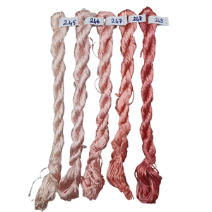 Nakışlık Çamaşır İpeği İpliği No 245 Mercan Pembesi 5/1