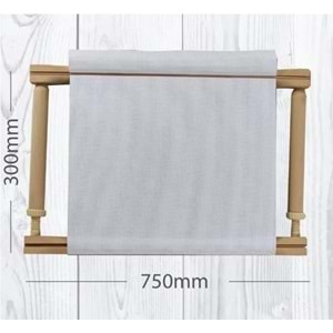 Nurge Ayarlı Nakış Çerçevesi 30*75 Cm