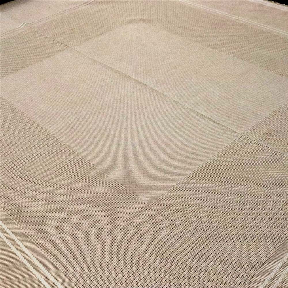 New Raporlu Masa 110X110 Cm-Bej