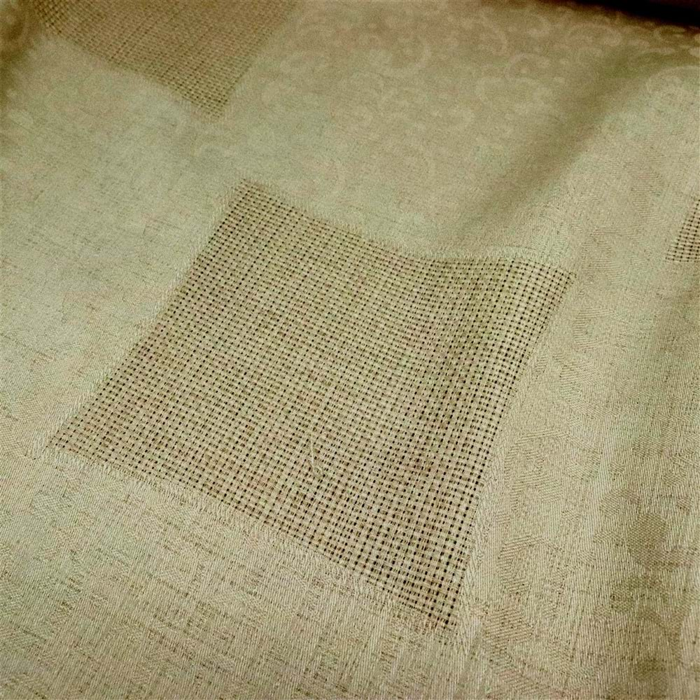 Linen Jakar Şal Desen 2515-160 Cm Bej