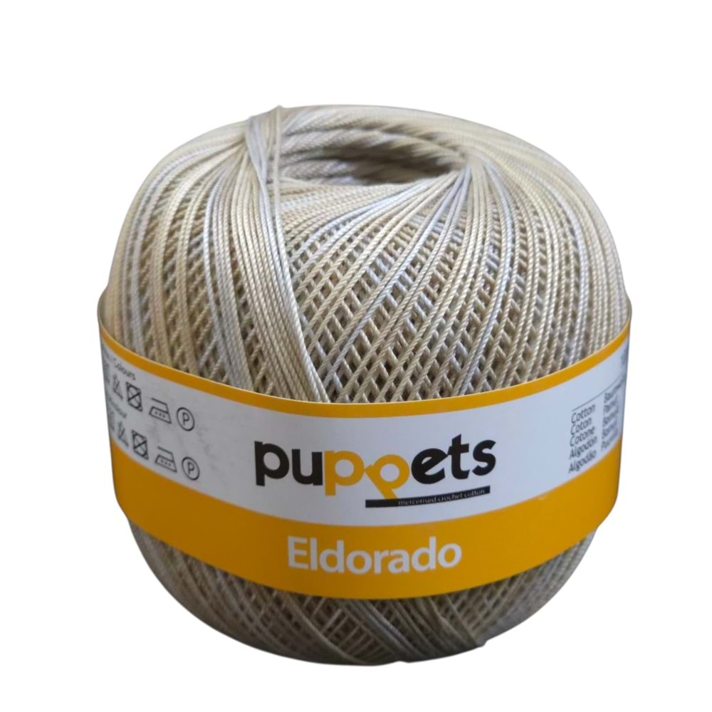 Puppets Eldorado Ebruli Dantel İpi No. 10-50 Gr 122