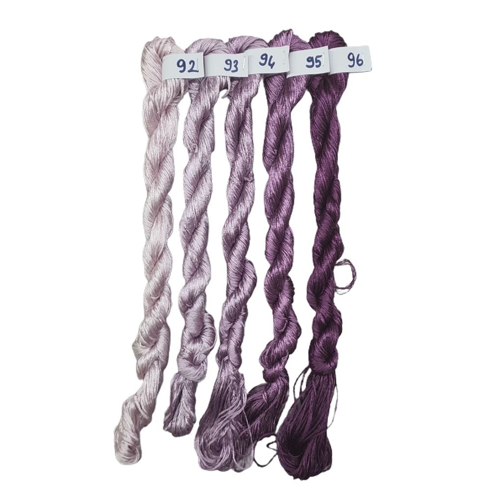 Nakışlık Çamaşır İpeği İpliği No 92-96 Lila