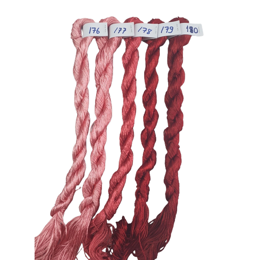 Nakışlık Çamaşır İpeği İpliği No 176-180 Bordo