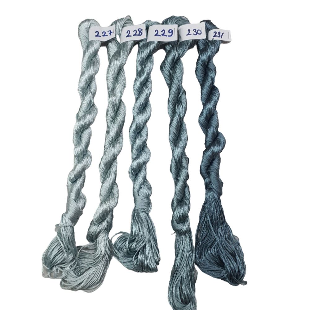 Nakışlık Çamaşır İpeği İpliği No 227-231 Turkuaz Mavisi