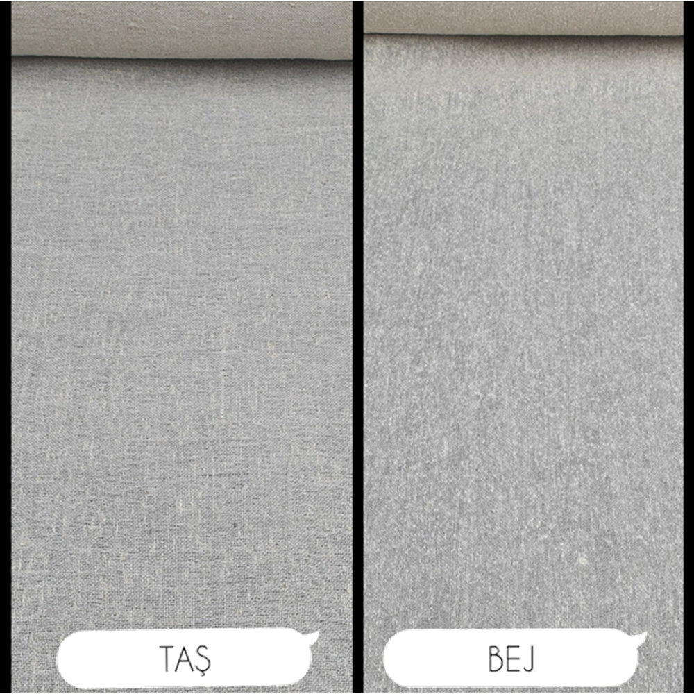 Sayılabilir İpek Keten 40 Cm(Hafif Bürümcüklü)