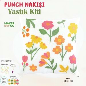 Punch Yastık Nakış Kiti Pnk66