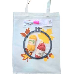 Punch Çanta Nakış Kiti Sonbahar