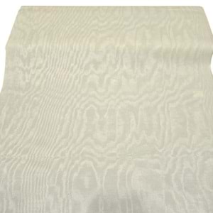 Kutnu Kumaş Muare Kumaşı 50 cm Krem